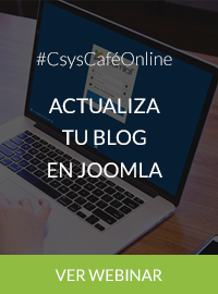 Webinar Actualiza tu blog en Joomla
