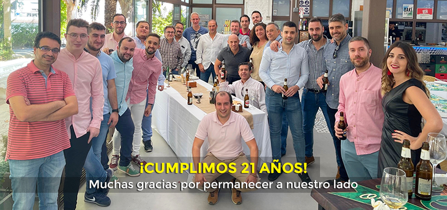 Controlsys celebra su 21 aniversario