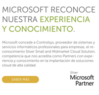 Microsoft reconoce nuestra experiencia y conocimiento