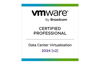 Controlsys obtiene la certificación VMware Certified Professional - Data Center Virtualization 2024