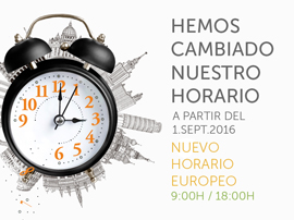 Nuevo horario Controlsys 