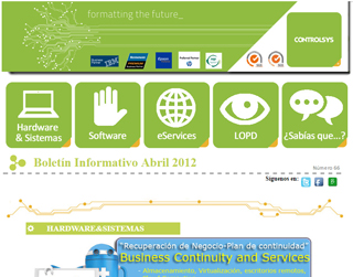 Boletín Informativo Abril 2012