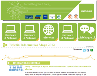 Boletín Informativo Mayo 2012
