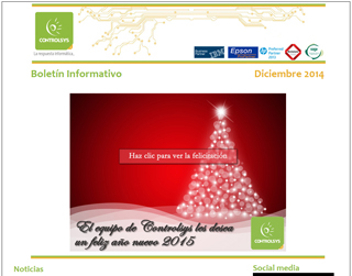 Boletín Informativo Diciembre 2014