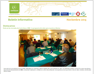 Boletín Informativo Noviembre 2014