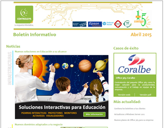 Boletín Informativo Abril 2015