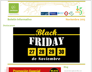 Boletín Informativo Noviembre 2015