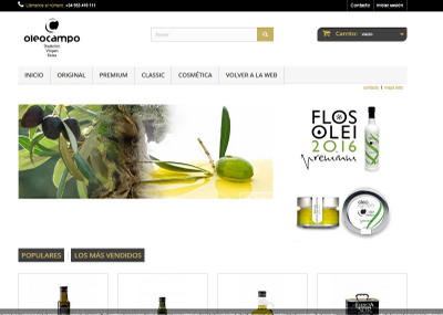 Tienda online Oleocampo