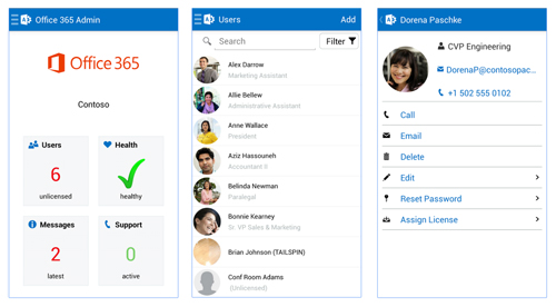 App Office 365 Admin