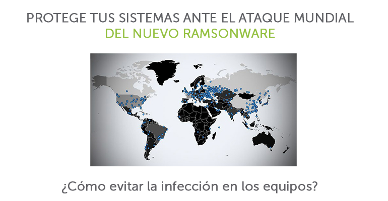 Protege tus sistemas ante el ataque mundial del nuevo Ramsonware