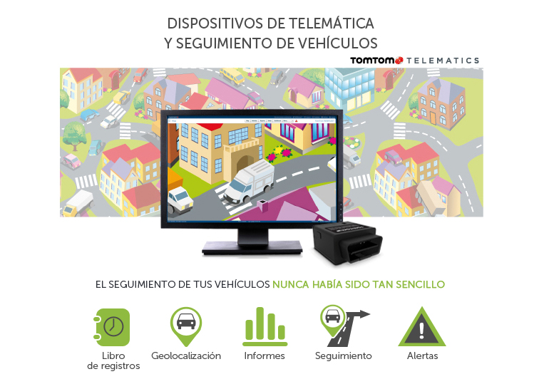 Soluciones de Tomtom Telematics - Dispositivos de telemática y seguimiento de vehículos