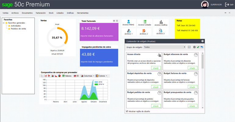Novedades de Sage 50c