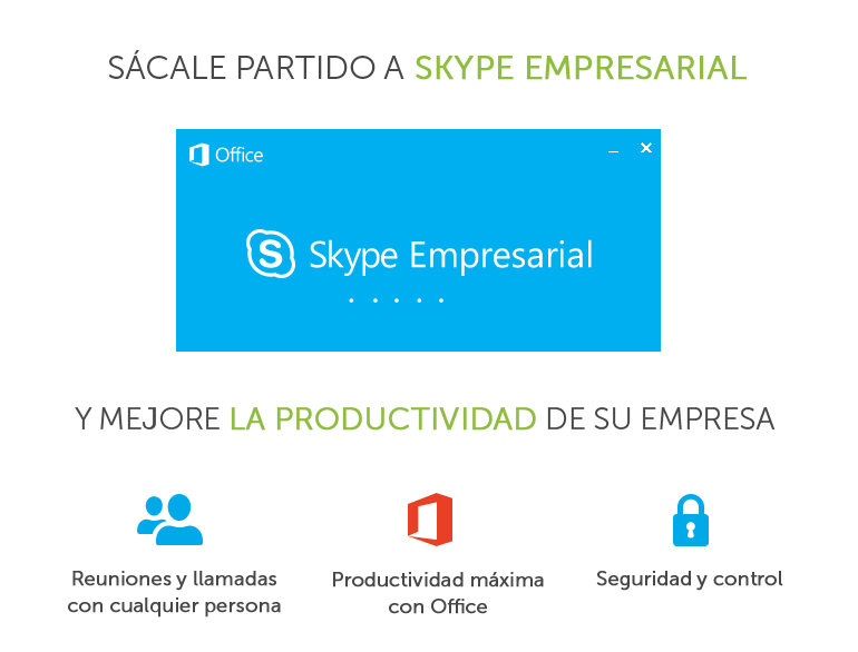 Sácale partido a 

Skype Empresarial