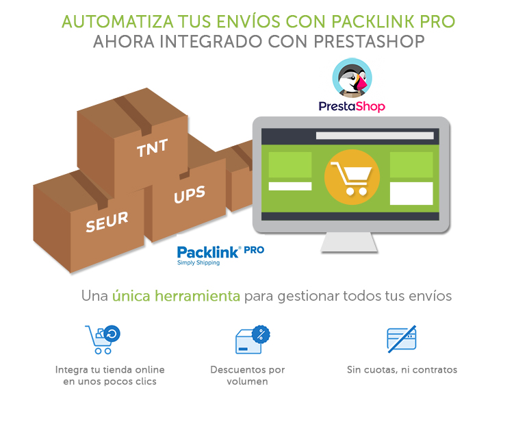 Packlink Pro para PrestaShop