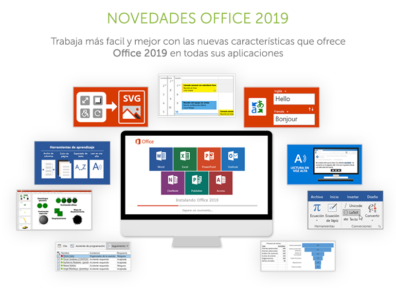 Conoce las principales novedades de Office 2019