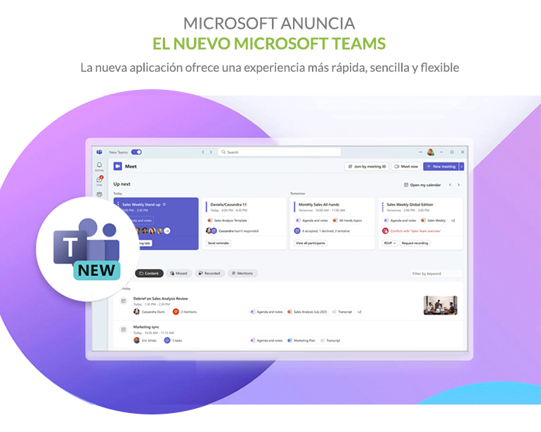 MICROSOFT ANUNCIA EL NUEVO MICROSOFT TEAMS