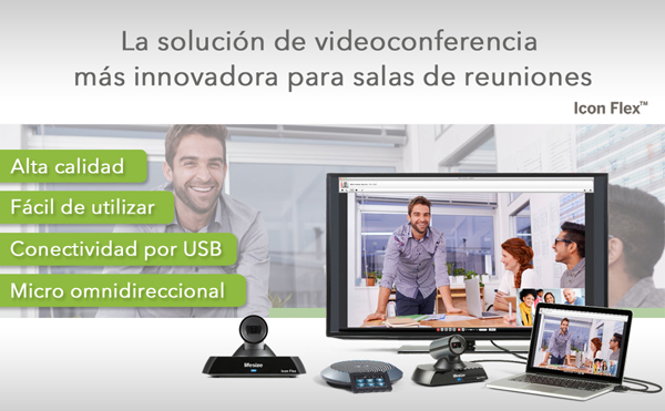 Llega la solucion de videoconferencia mas innovadora para salas de reuniones Llega la solucion de videoconferencia mas innovadora para salas de reuniones